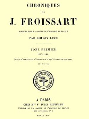 [Gutenberg 48855] • Chroniques de J. Froissart, tome 1/13, 2ème partie